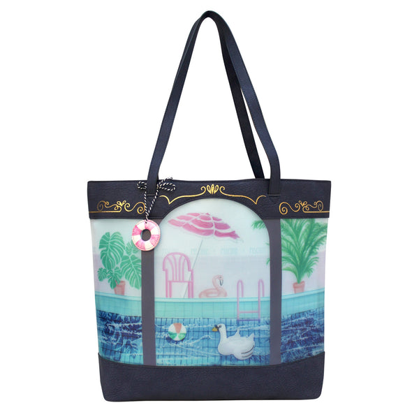 House Of Disaster Boulevard Beach Tote Bag