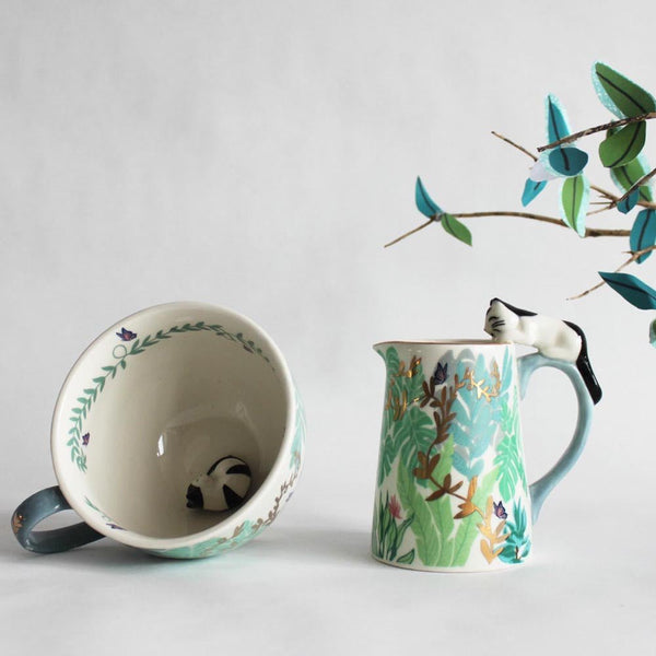 House Of Disaster Boulevard Cat Jug