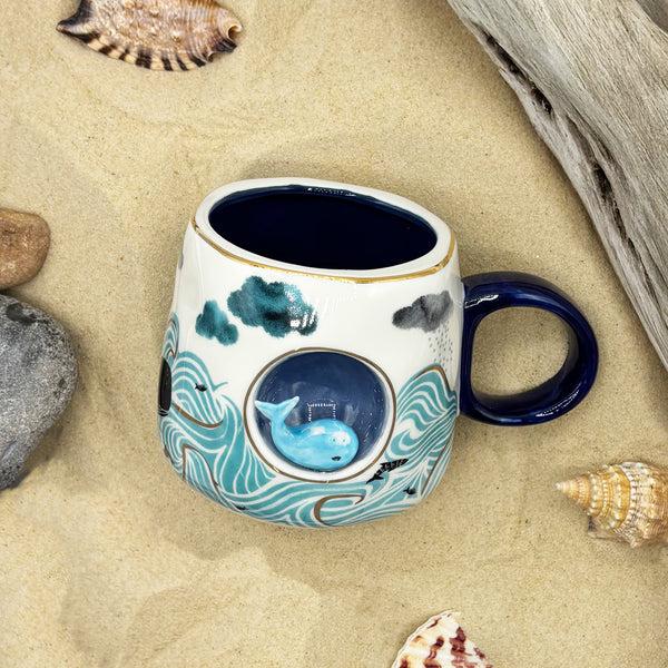 House Of Disaster By The Sea 3D Cup