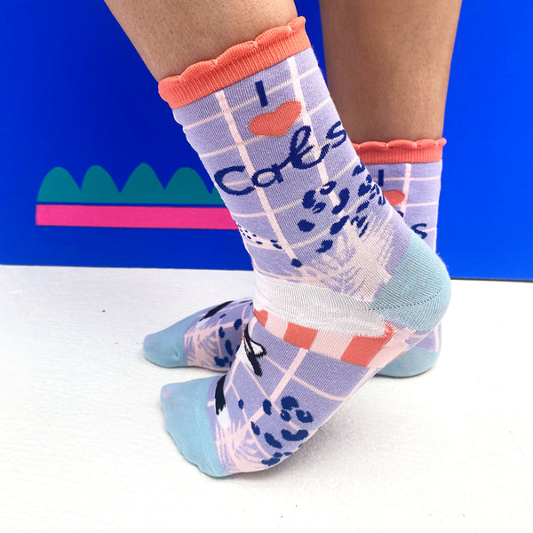 House Of Disaster Catnip Bamboo Socks