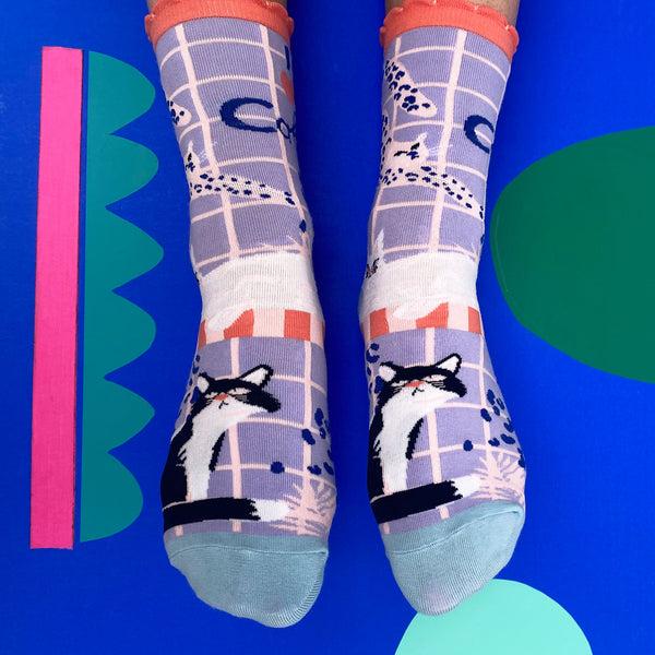 House Of Disaster Catnip Bamboo Socks