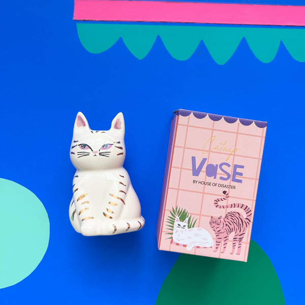 House Of Disaster Catnip Cat Vase