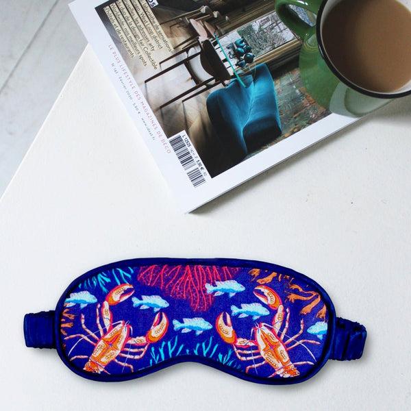 House Of Disaster Coral Lobster Eyemask