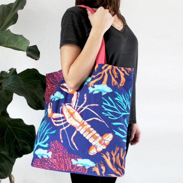House Of Disaster Coral Lobster Shopper