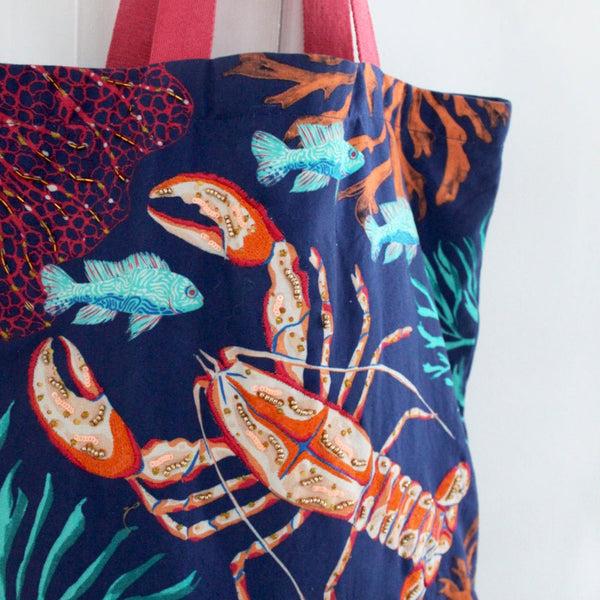 House Of Disaster Coral Lobster Shopper