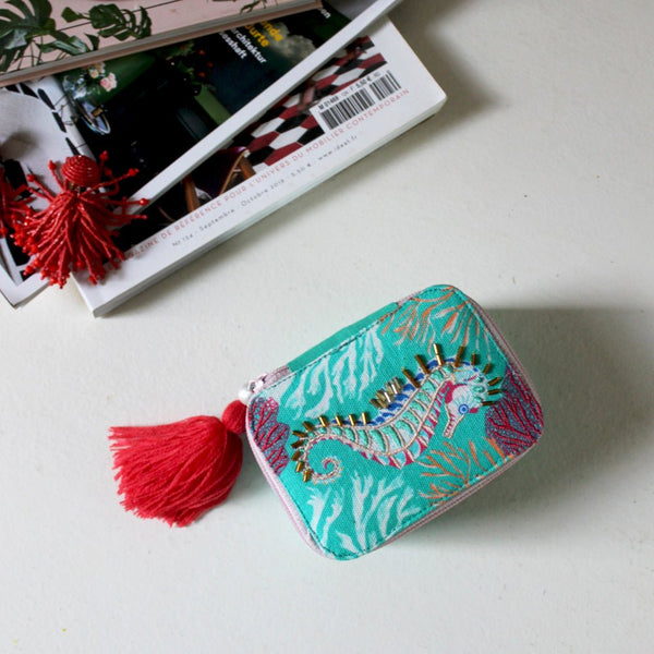 House Of Disaster Coral Seahorse Box