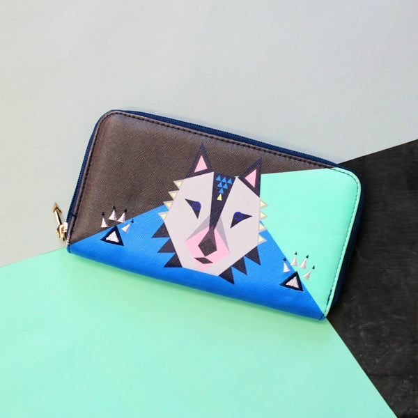 house of disaster Dakota Wolf Wallet