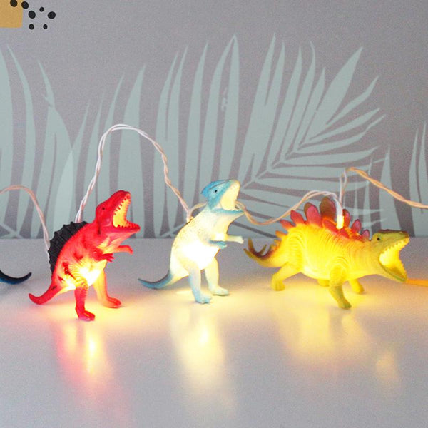 house of disaster Dinosaur Bright String Lights