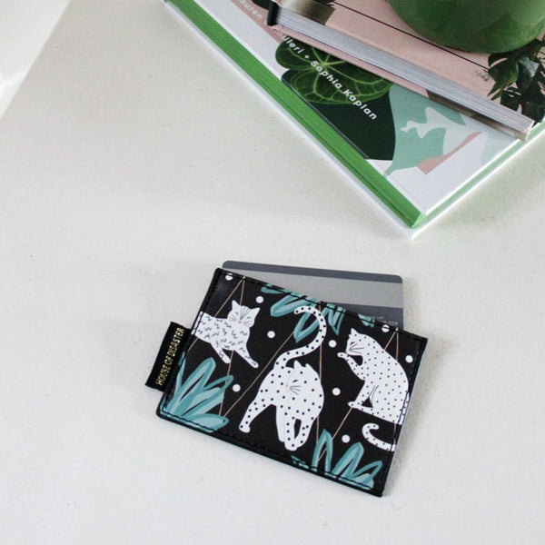 House Of Disaster Feline Card Holder