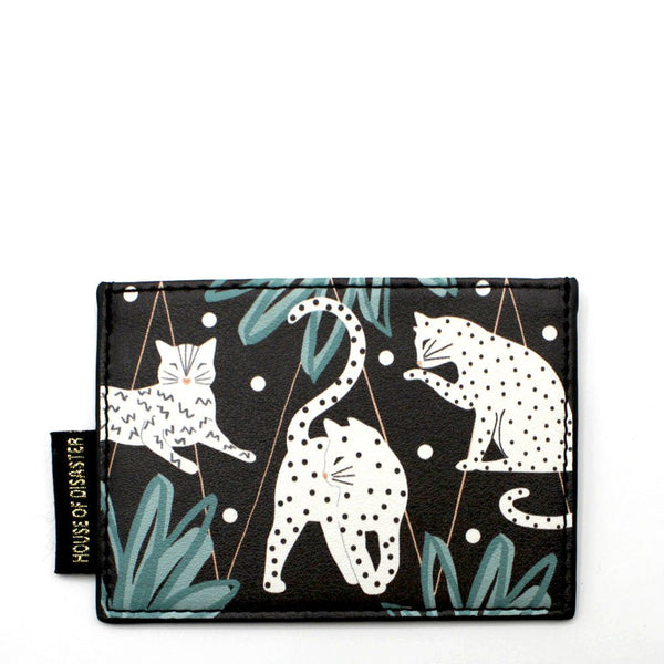 House Of Disaster Feline Card Holder