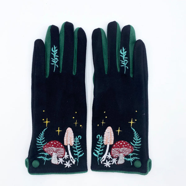 House Of Disaster Forage Embellished Gloves