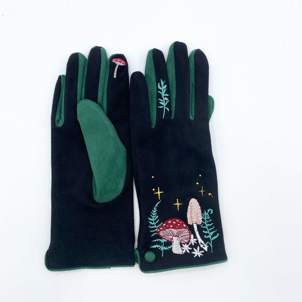 House Of Disaster Forage Embellished Gloves