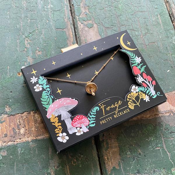 House Of Disaster Forage Gold Necklace