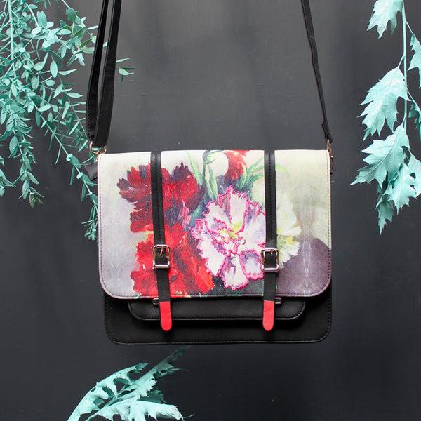 House Of Disaster Framed Red Satchel
