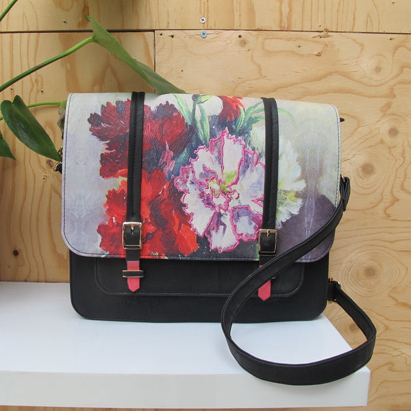 House Of Disaster Framed Red Satchel