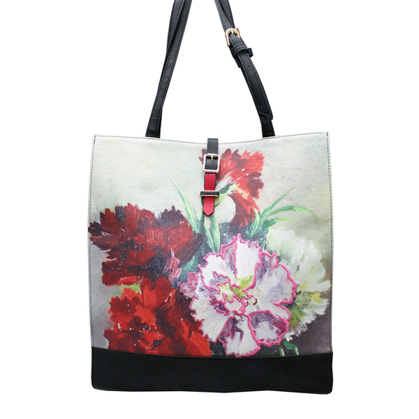 House Of Disaster Framed Tote Bag