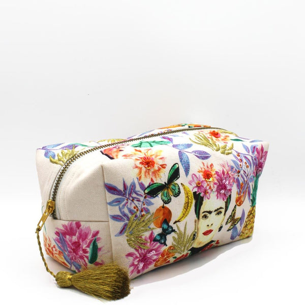 House Of Disaster Frida Kahlo Fruit Cosmetic Bag