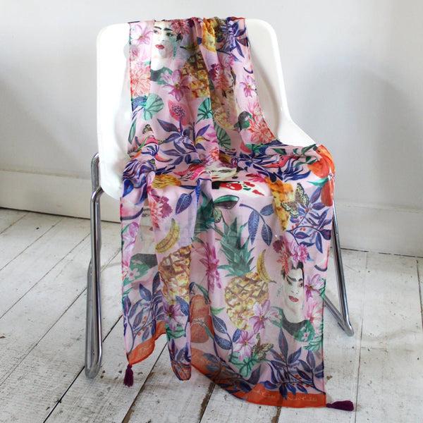 House Of Disaster Frida Kahlo Fruit Scarf