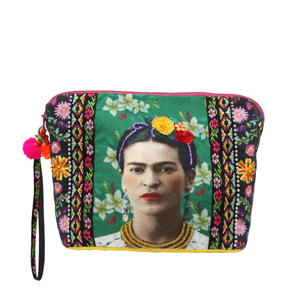 House Of Disaster Frida Kahlo Photo Pouch