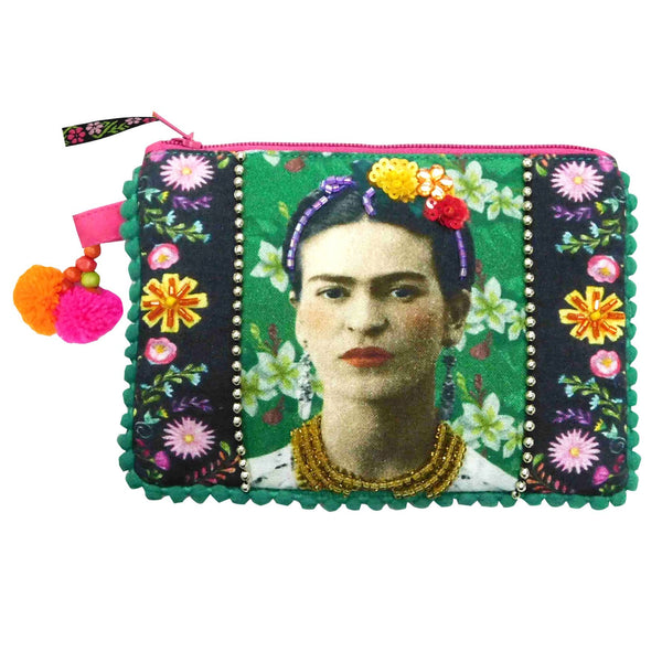House Of Disaster Frida Kahlo Photo Zip Pouch