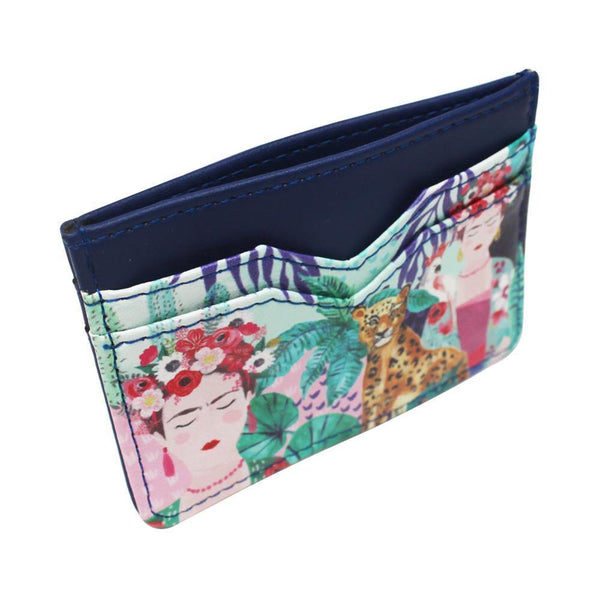 House Of Disaster Frida Kahlo Tropical Card Holder