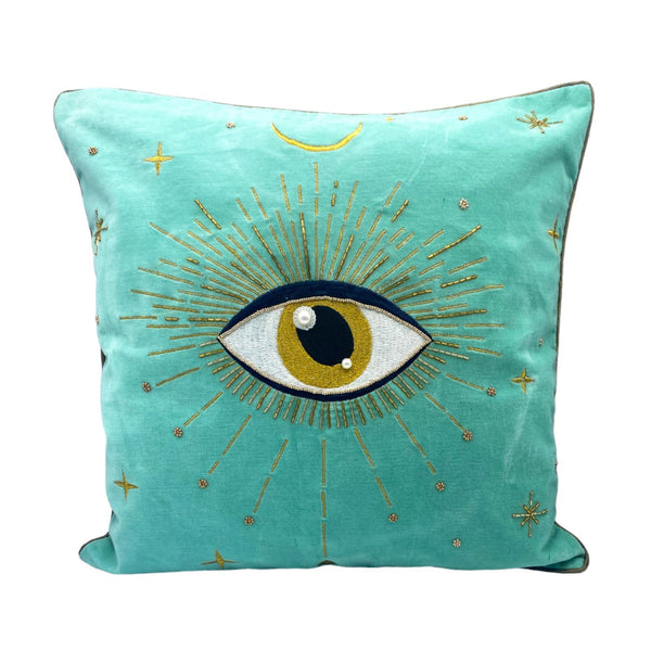 House Of Disaster Glimmer Eye Cushion