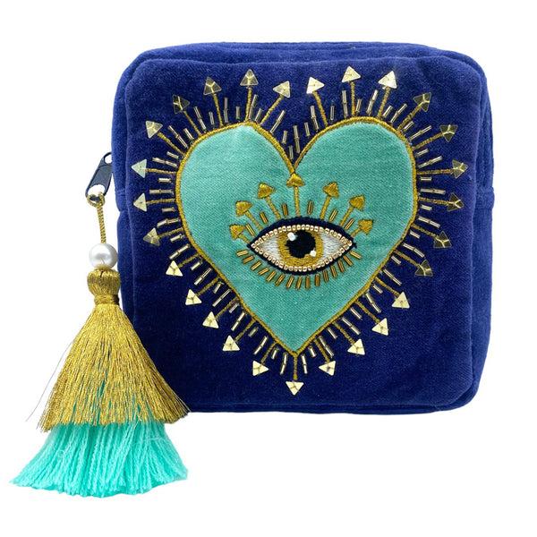 House Of Disaster Glimmer Square Makeup Bag