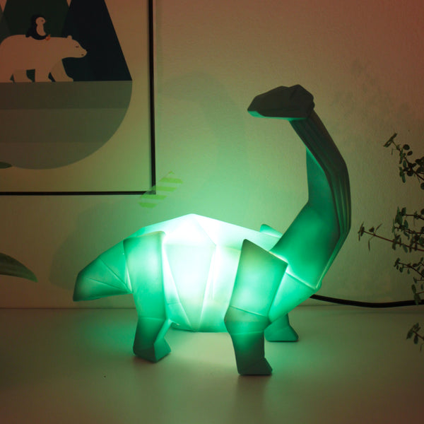 house of disaster Green Dinosaur Led Lamp