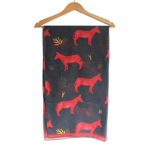 House Of Disaster Heritage & Harlequin Zebra Scarf