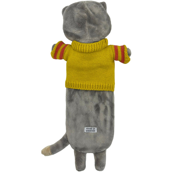 House Of Disaster Hot Water Bottle Cat In Jumper
