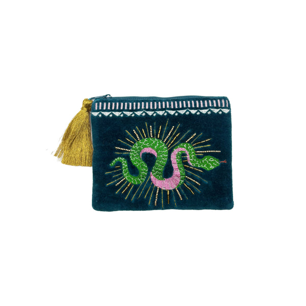 House Of Disaster Inked Snake Pouch
