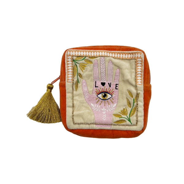 House Of Disaster Inked Square Makeup Bag