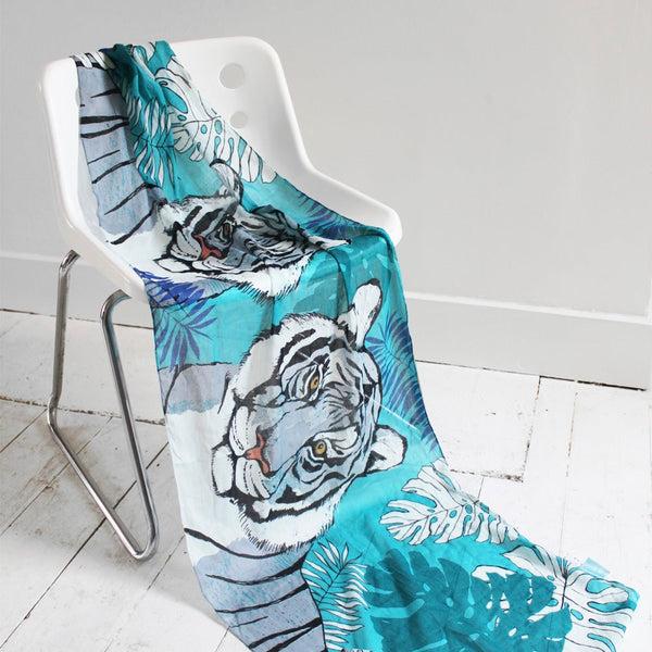 house of disaster Into The Wild Tiger Scarf
