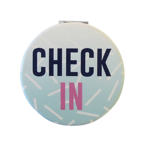 House Of Disaster Jet Lag Compact Mirror