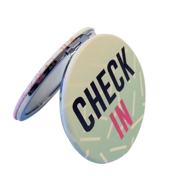 House Of Disaster Jet Lag Compact Mirror