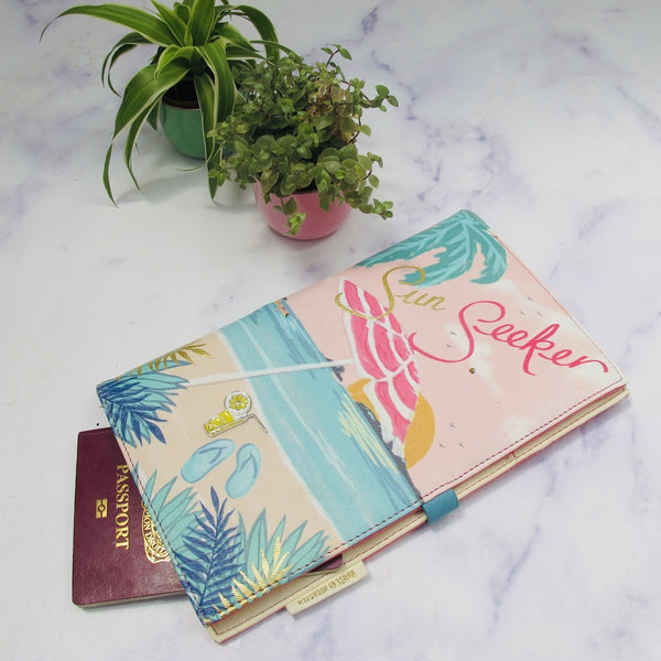 house of disaster Keepsake Sunseeker Travel Wallet