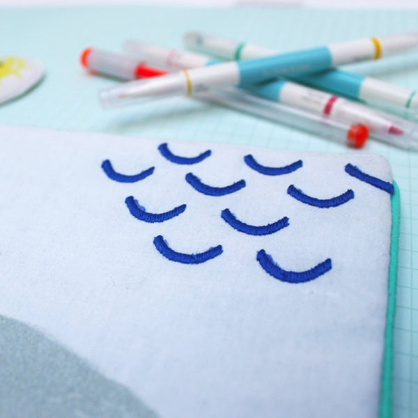 House Of Disaster Little Arc Hippo Quilted Pouch