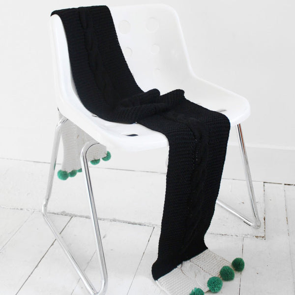 House Of Disaster Loop Black Scarf