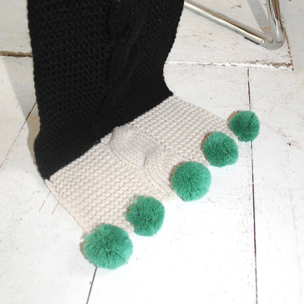 House Of Disaster Loop Black Scarf