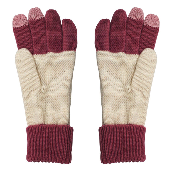 House Of Disaster Loop Cream Gloves