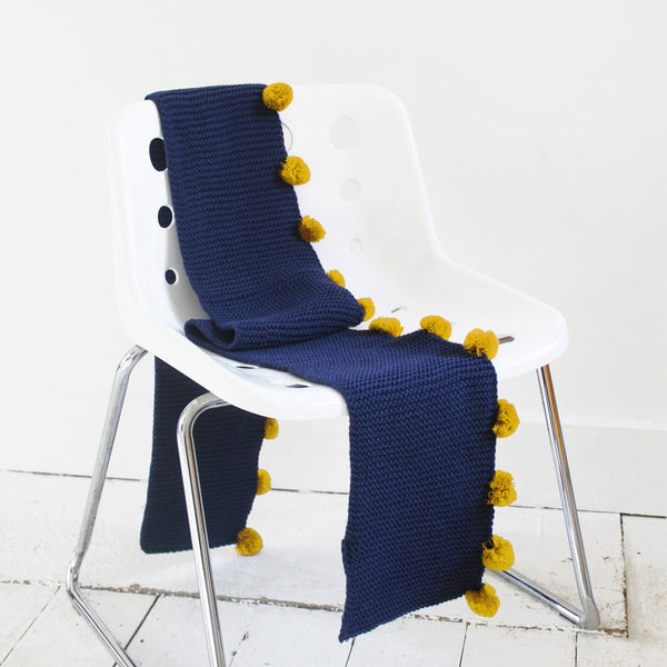 House Of Disaster Loop Navy Scarf
