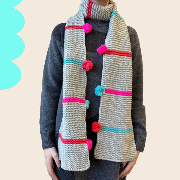 house of disaster Loop Neon Scarf