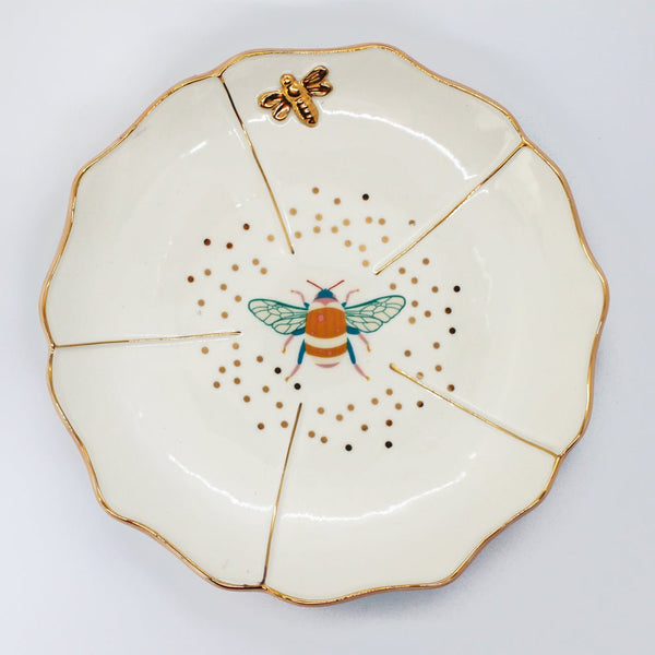 House Of Disaster Luxe Bee Plate