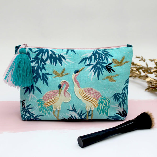 house of disaster Luxe Crane Make Up Pouch