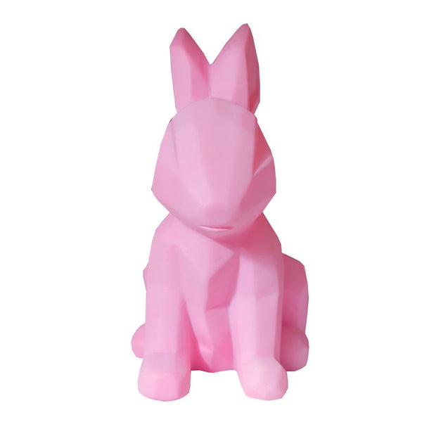 House Of Disaster Mini Led Lamp Pink Rabbit