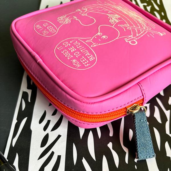House Of Disaster Moomin 'Beautiful' Makeup Bag