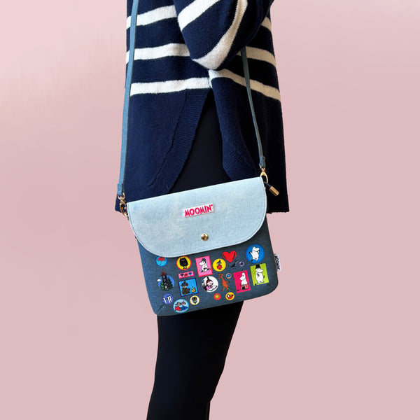 house of disaster Moomin Denim Mini Bag