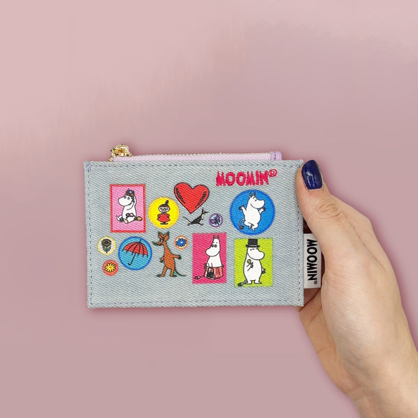 House Of Disaster Moomin Denim Zip Purse