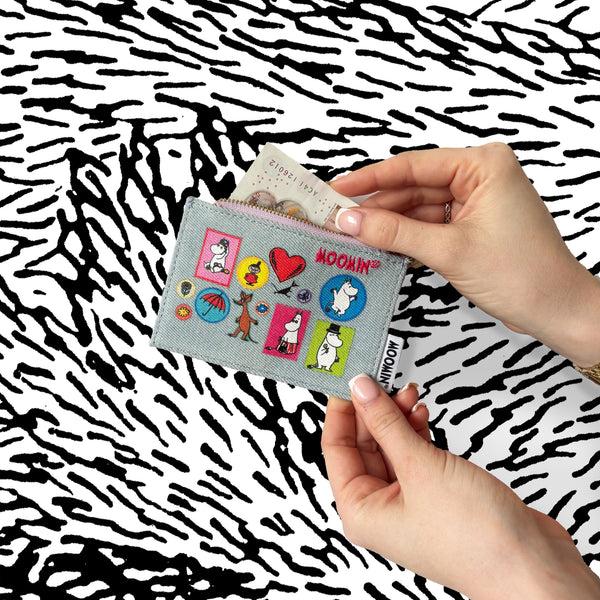 House Of Disaster Moomin Denim Zip Purse