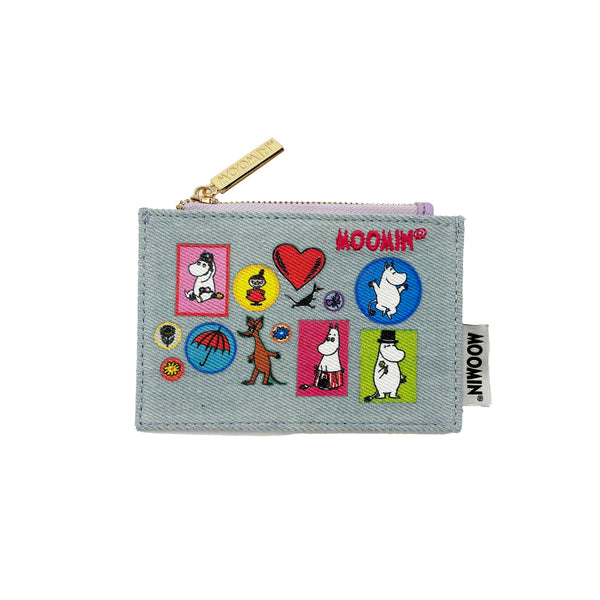 House Of Disaster Moomin Denim Zip Purse